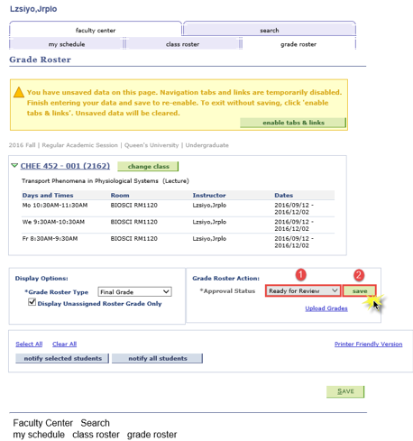 spreadsheet grade entry step 25