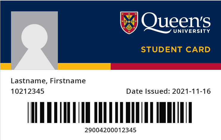 Mock Student Card