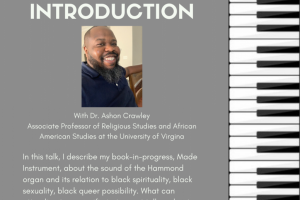 "Made Instrument, An Introduction" poster for Queen's event