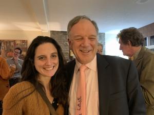 Two people smiling for a photo