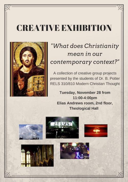 What Does Christianity Mean in Our Contemporary Context event poster
