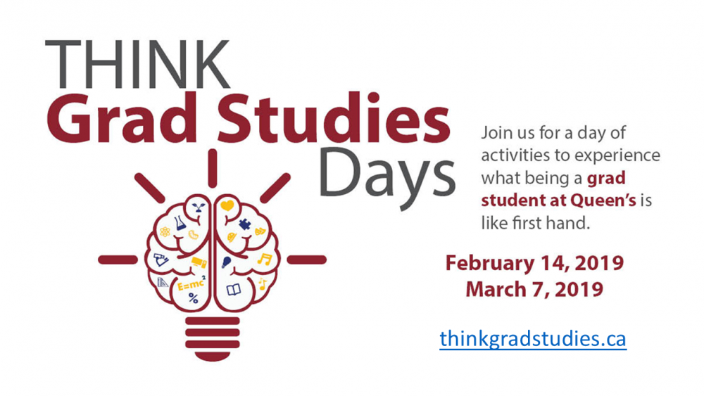 Think Grad Studies Poster