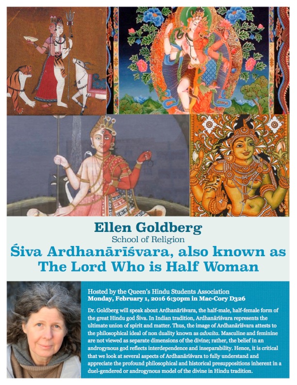 A poster from Ellen Goldberg's talk