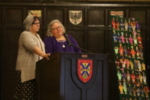 Betty Carr-Braint and Janice Hill