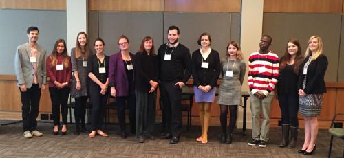 A group photo of students