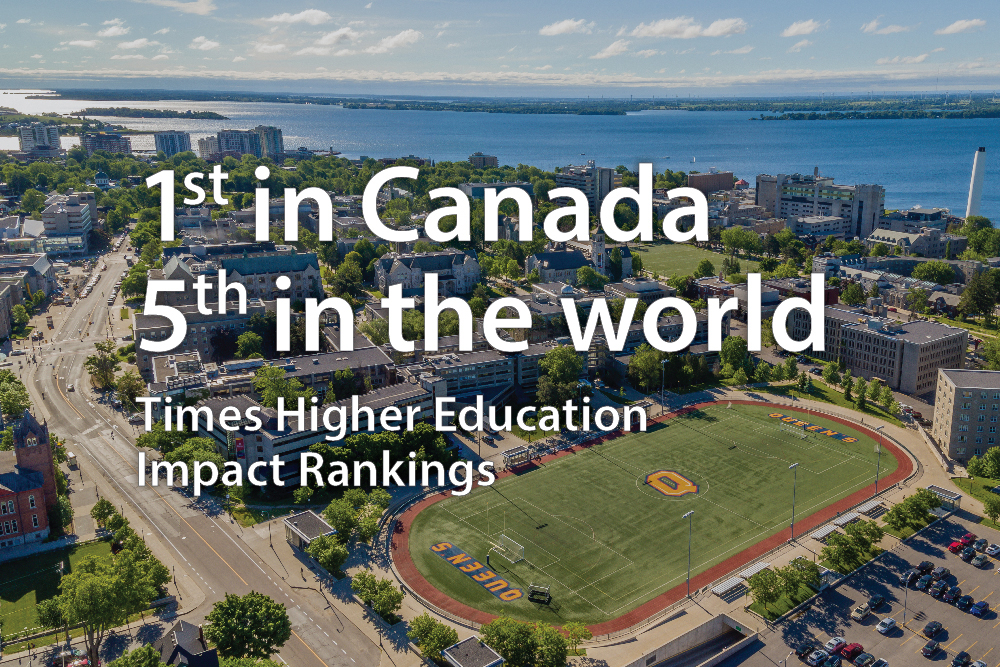[1st in Canada 5th in the world Times Higher Education Impact Rankings]