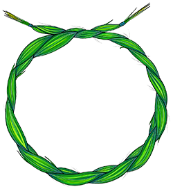 [illustration- ring of sweetgrass]