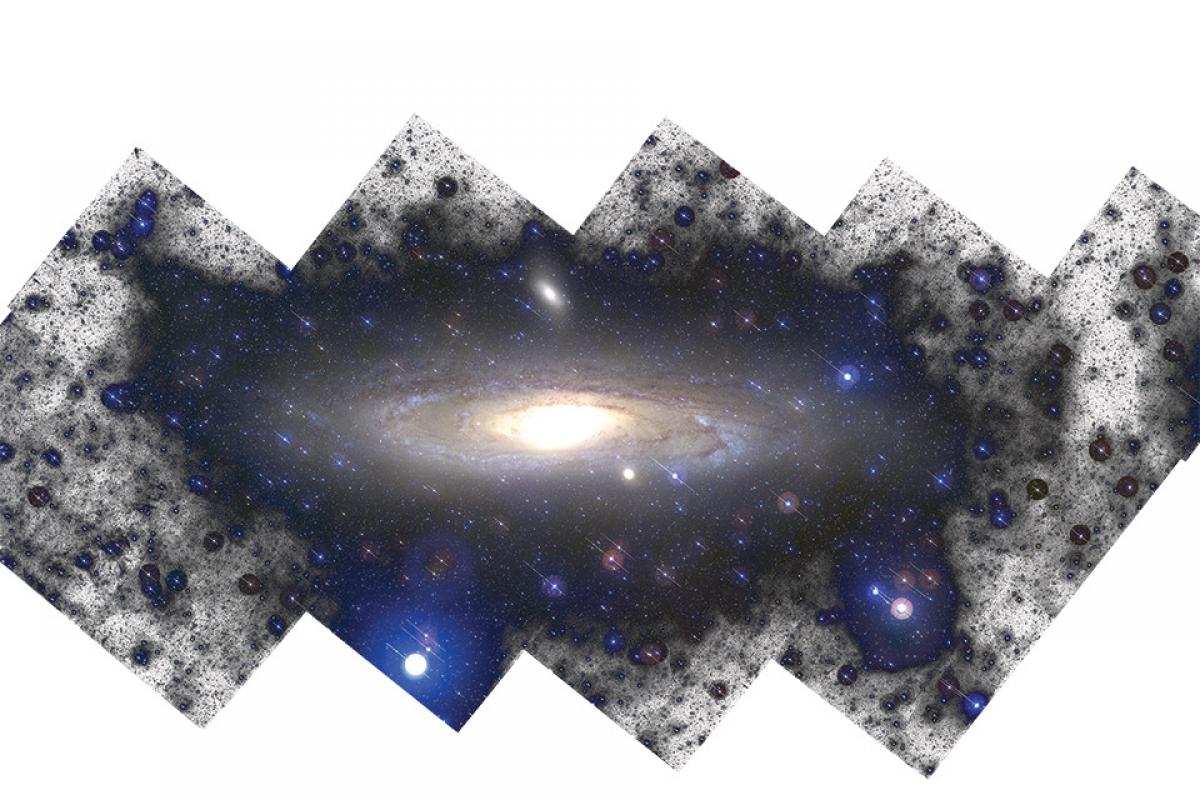 [the Andromeda galaxy by Jonathan Sick]