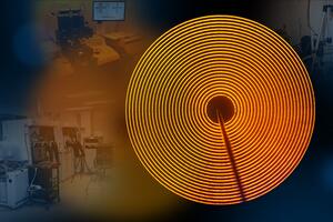 Rings of light from electrified plastics, Art of Research