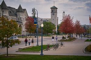 Queen's University campus in Kingston, Ontario