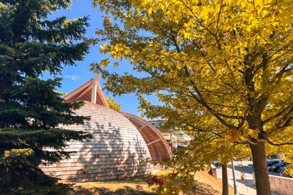 Outdoor Indigenous Gathering Space on Queen's campus
