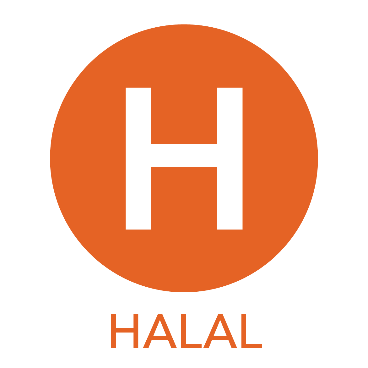 Halal food options icon