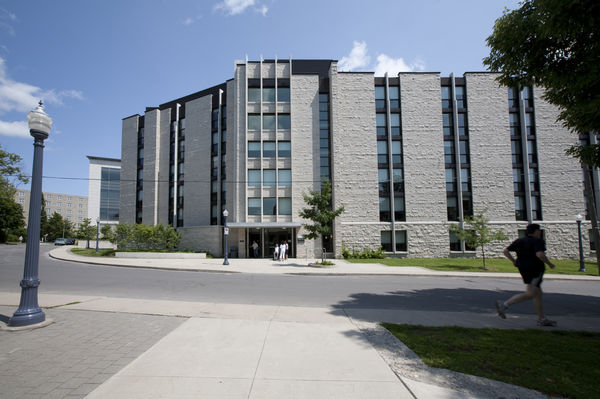 Watts Hall front entrance