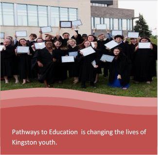 students in the Pathways to Education program