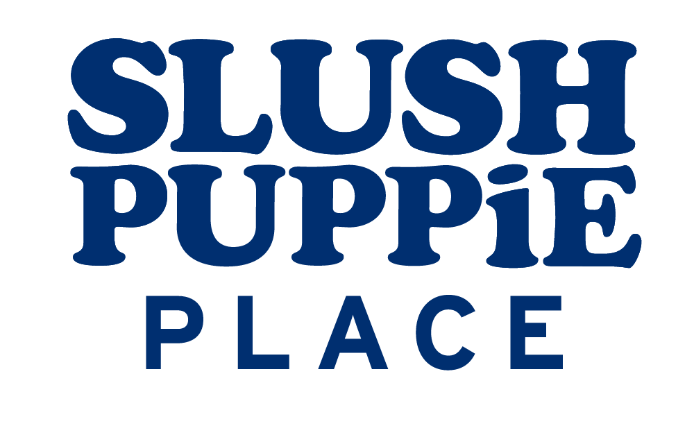 slush puppie place logo