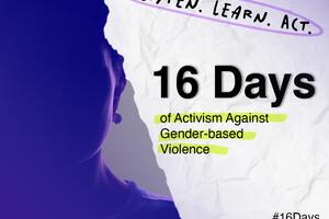16 Days of Activism Against Gender-based Violence 2023