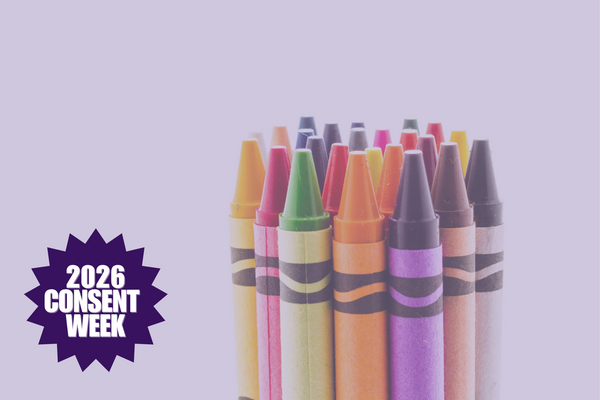 Stack of crayons