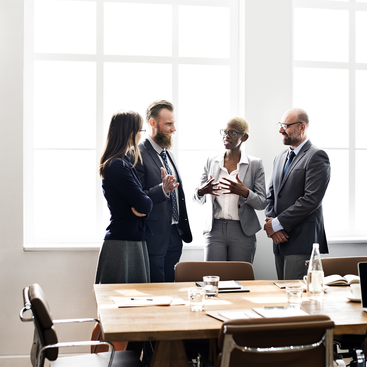 Business people in a meeting