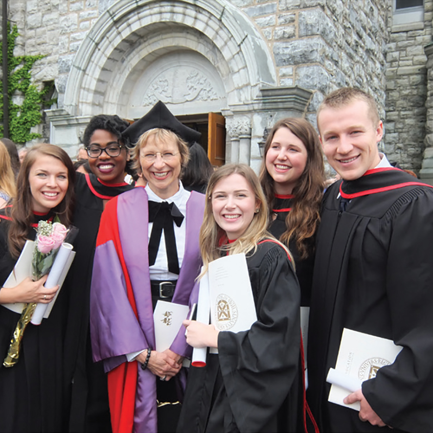 Queen's students graduating