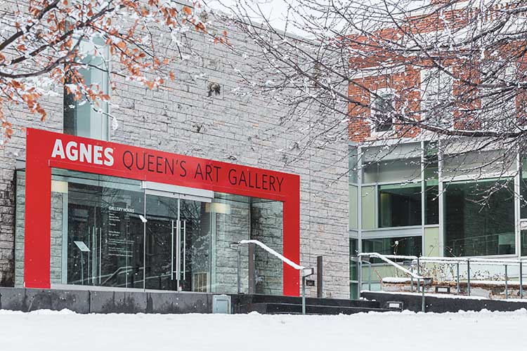 [Photo of the Agnes Etherington Art Gallery on Queen's campus]