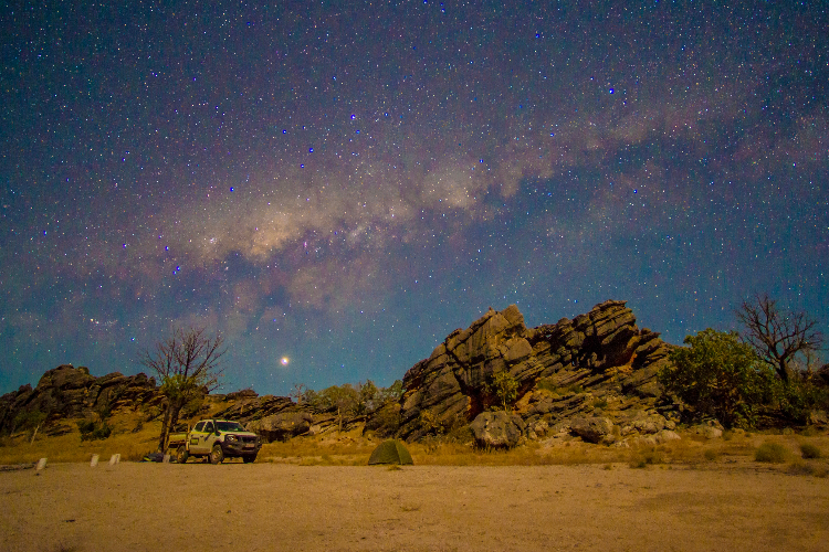 [Landscape photo of Western Australia at night]