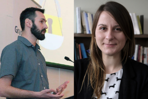 Steve Richardson and Debra Mackinnon