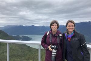 Fiona Kay and Jean Wallace 