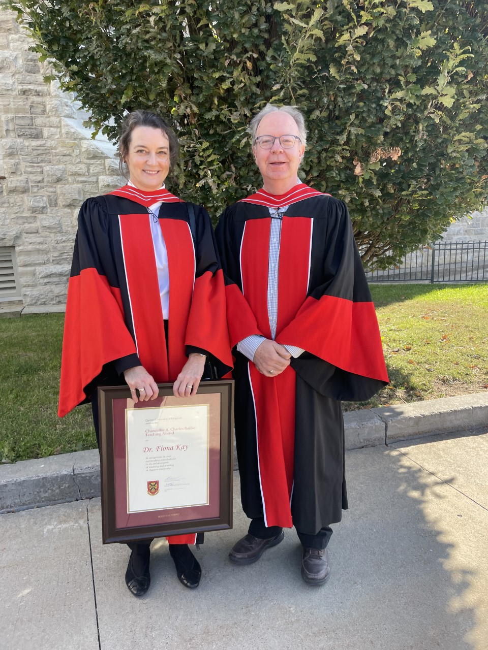 Fiona Kay and John Pearce