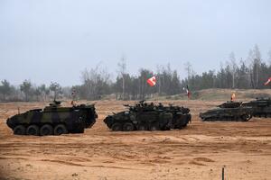 Canadian military tanks