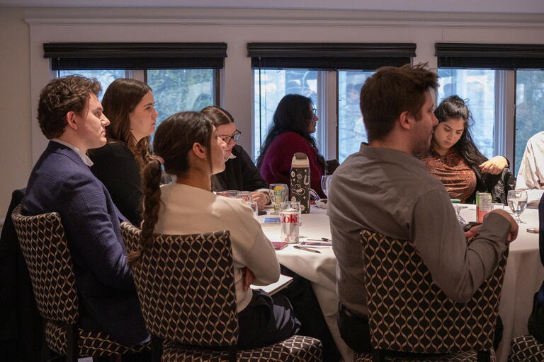 MPA students at the Celebrating Tom Courchene symposium