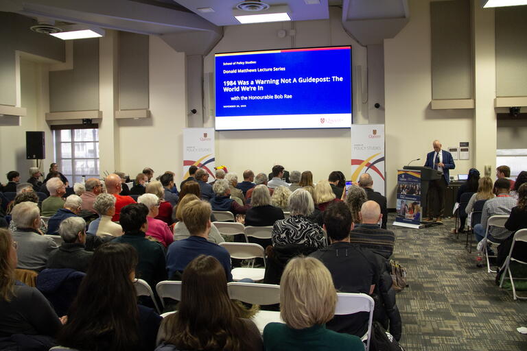 Bob Rae's Matthews Lecture