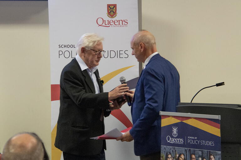 Bob Rae and Eugene Lang