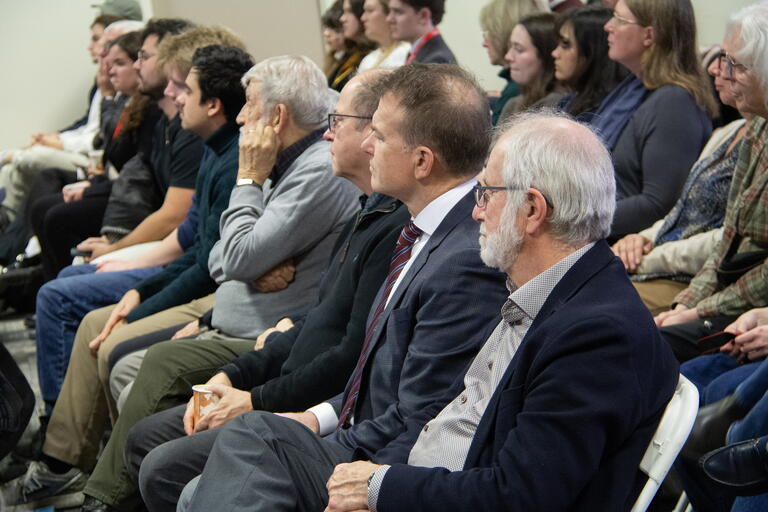 Audience at Bob Rae's Matthews Lecture
