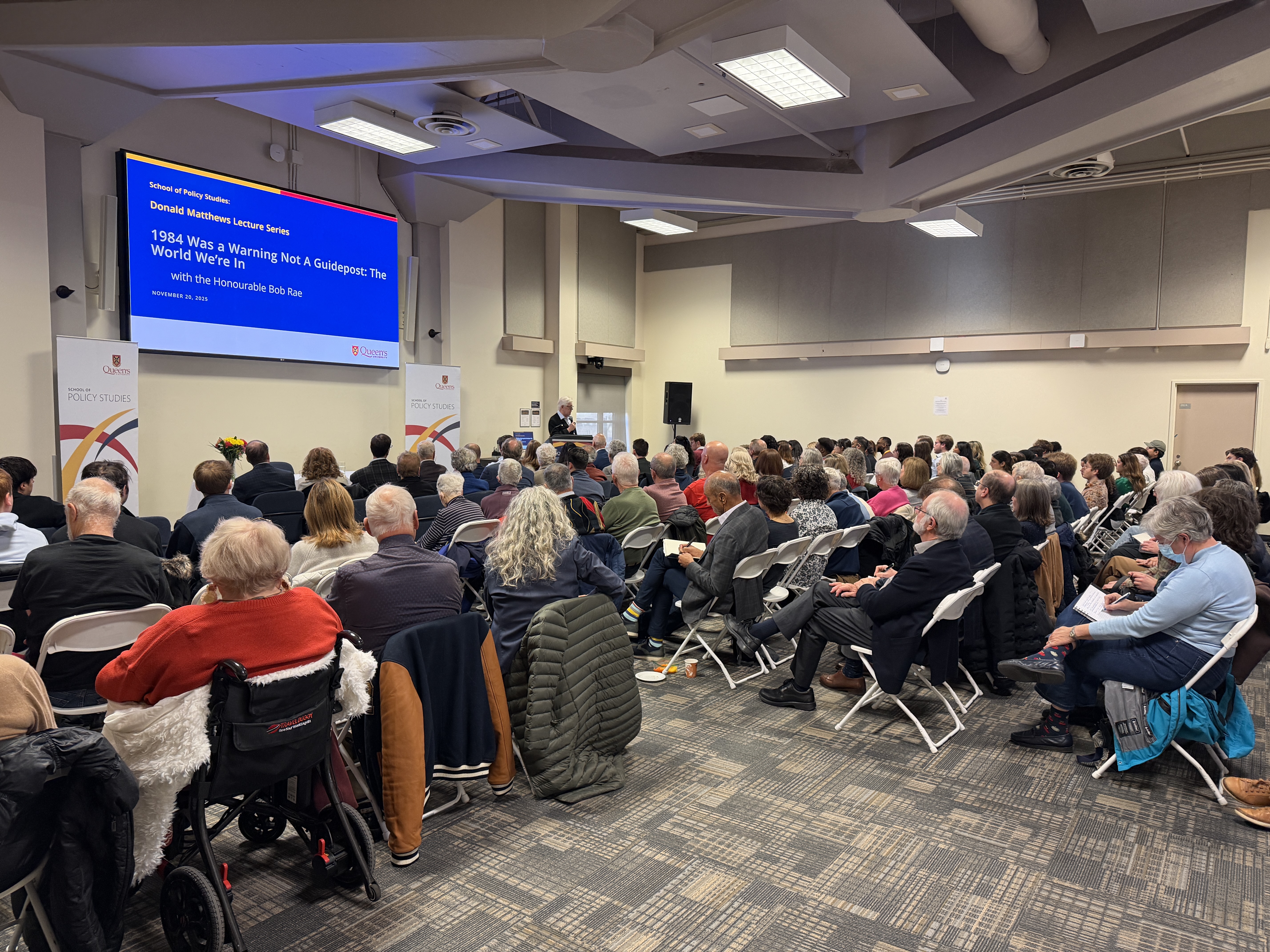 Matthews Lecture audience