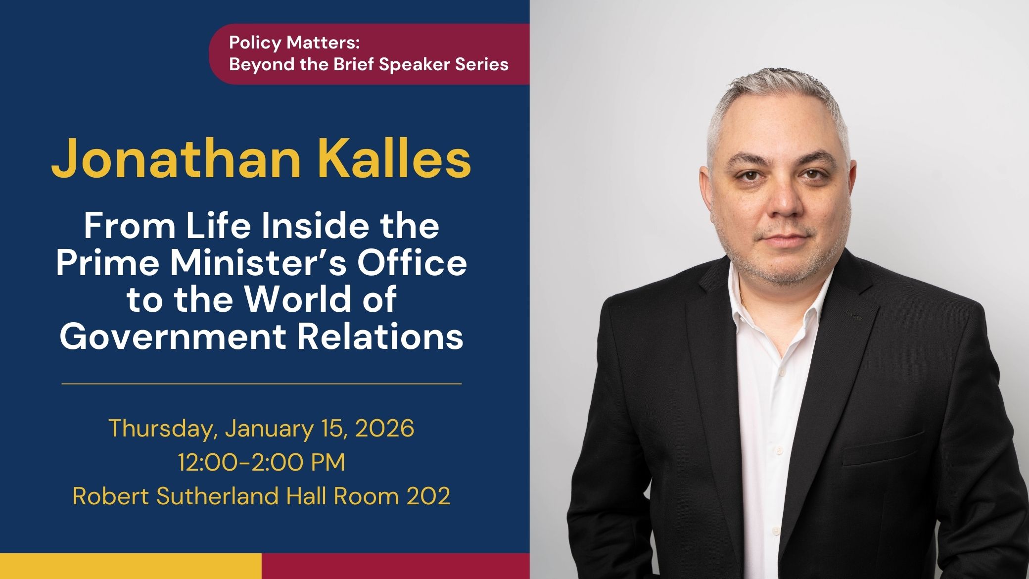 Jonathan Kalles poster