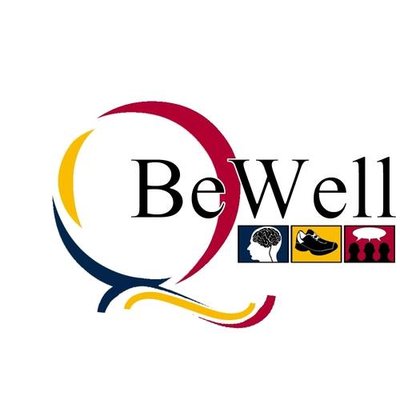 Queen's Be Well logo