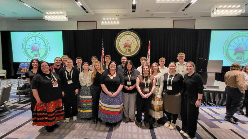 AISES conference group photo 2026