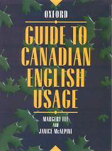 Cover of Guide to Canadian English Usage