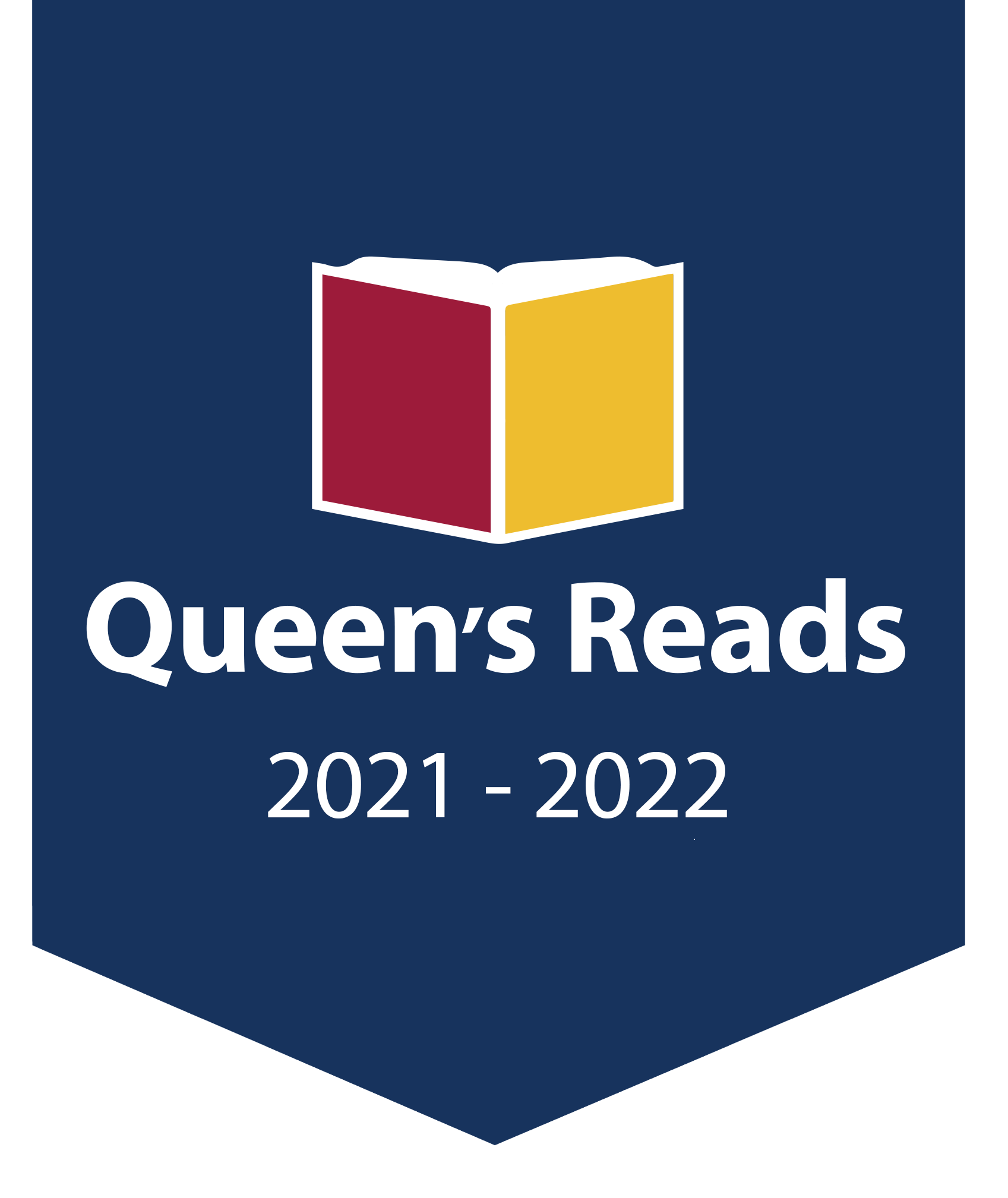Queen's Reads Logo 2021-2022