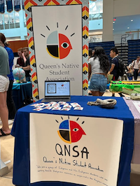 QNSA stall at tricolour open house
