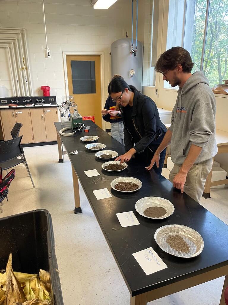 a wide textural range of soils