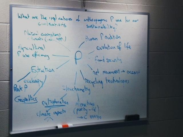 Components of humanity's global phosphorus problem