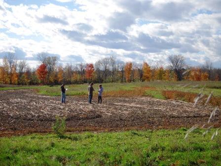  John Wise at WiseAcres Organic Farm in Centreville west of Kingston
