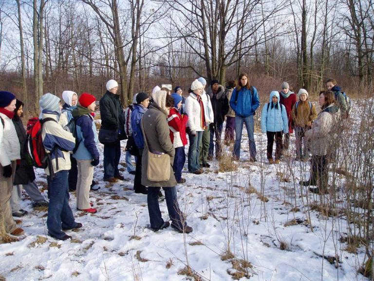 Field trip to Lemone Point conservation area near Kingston 