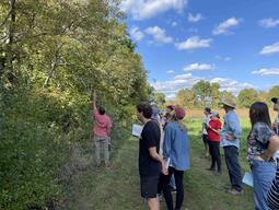 Chris Wooding encouraging us to think of land as an agricultural resource in 3 dimensions