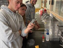 checking out some rock-types