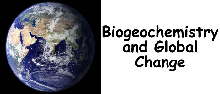 biogeochemistry and global change banner