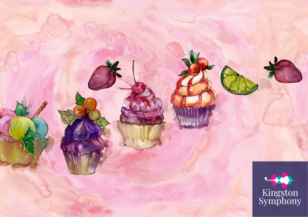 A delightful arrangement of cupcakes and desserts