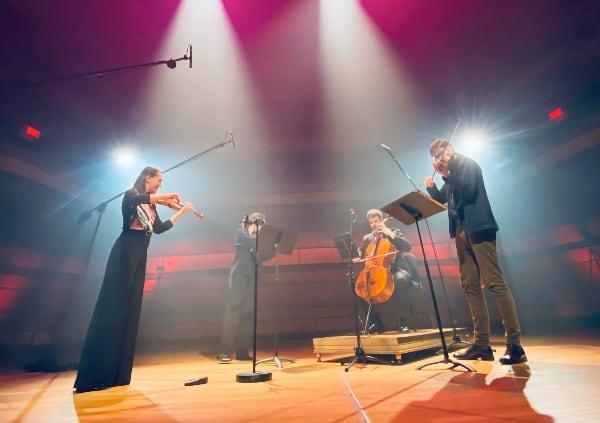 A performance at The Isabel