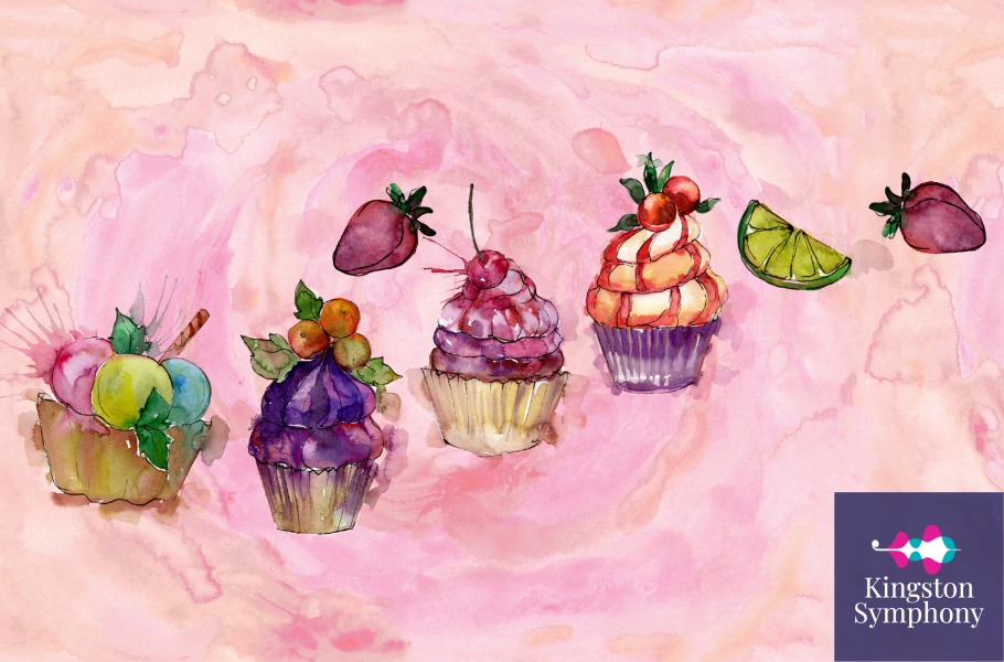 A delightful arrangement of cupcakes and desserts